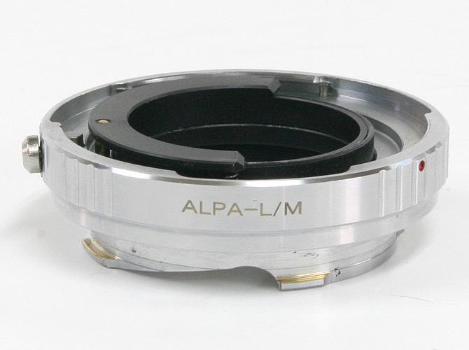 ALPA-Leica Mマウントリング、アルパのレンズをライカMボデーへ使用、 6ビット対応  距離計連動調整済  新品画像