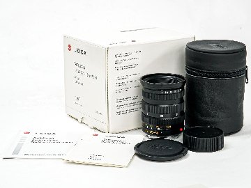 28-35-50mm/f4 Tri-Elmar ASPH (E55) Germany ライカM用 純正 前後レンズキャップ、 レンズケース、Garantie Card、 元箱付 距離計連動　新品同様　画像