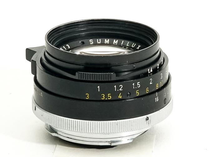 35/1.4 Summilux 2nd-Model 球面レンズ ライカM用 メタルレンズフード付(純正) 前後キャップ付 距離計連動画像