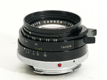 35/1.4 Summilux 2nd-Model 球面レンズ ライカM用 メタルレンズフード付(純正) 前後キャップ付 距離計連動画像