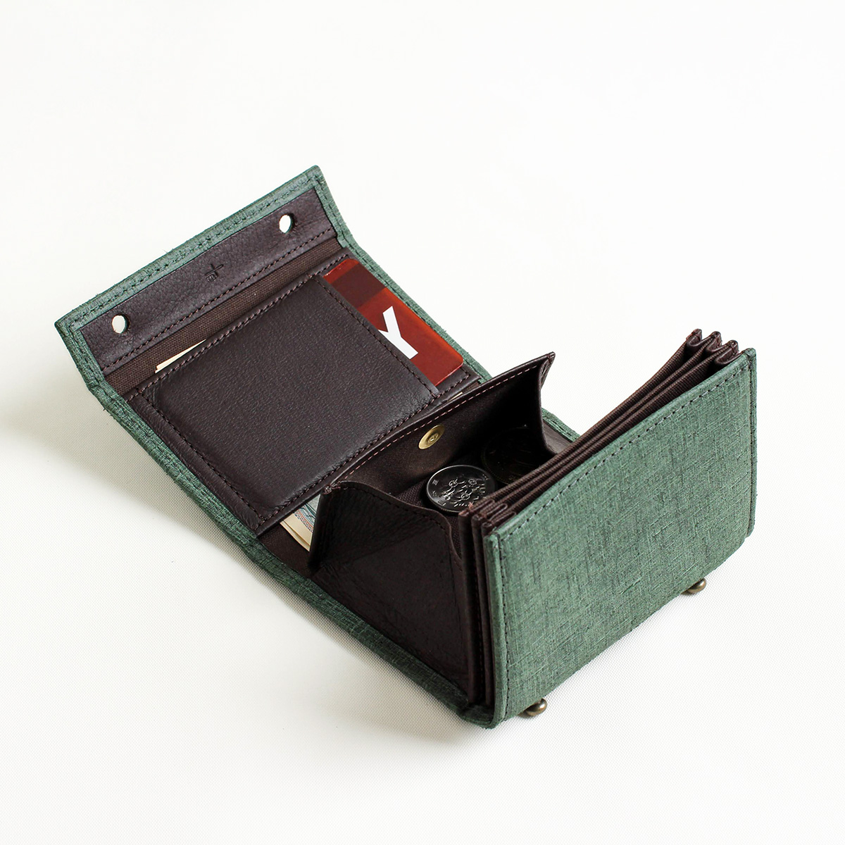 millefoglieⅡ P25 quadretti greenの画像