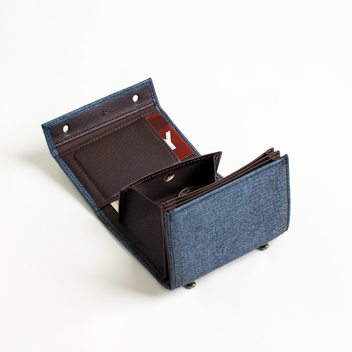 [outlet] millefoglieⅡ P25 quadretti navyの画像