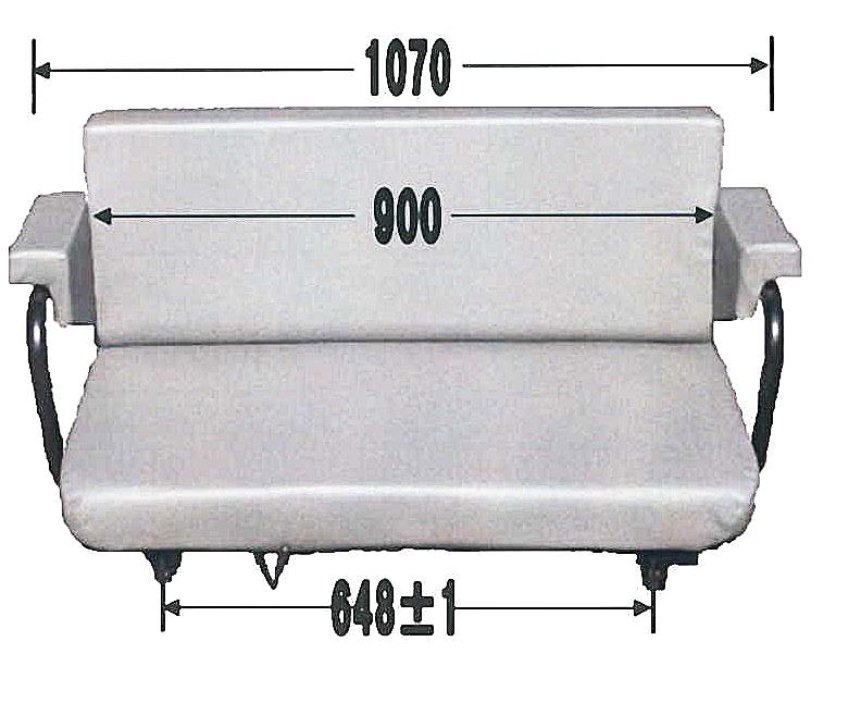 汎用長イス(ベンチシートタイプ)画像