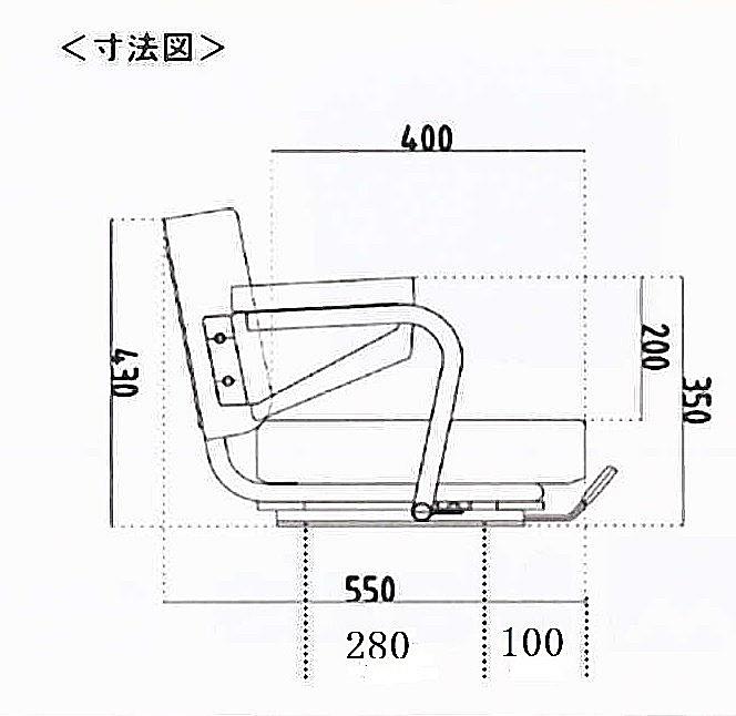 汎用長イス(ベンチシートタイプ)画像