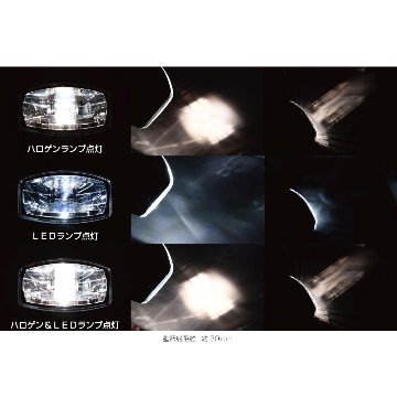 ハロゲン・ドライビング・ランプ　LED付き　２４V車用の画像