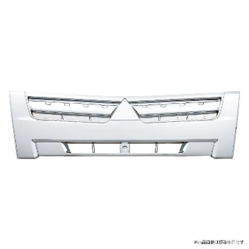 フロントグリル　ブルーテックキャンター　ワイド車用　オールメッキタイプの画像
