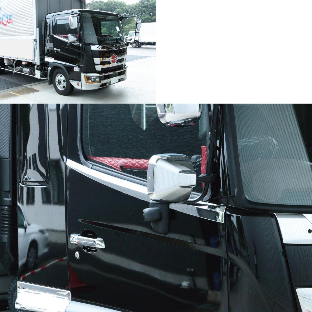 ドアアッパーモール　日野大型/４ｔ車の画像