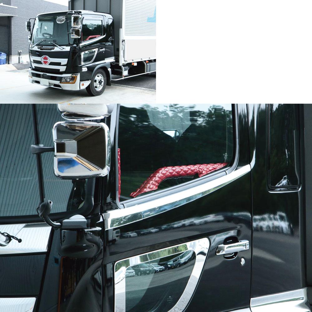 ドアアッパーモール　日野大型/４ｔ車の画像
