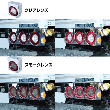 LEDテールランプ　韋駄天　24V車用画像