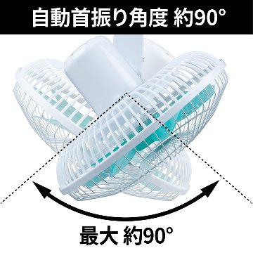 マルチルームファン　11インチ　24Ｖ車用画像