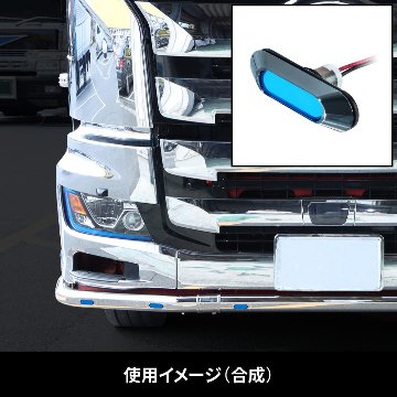 フラットマーカー　ユーロスタイル　楕円型の画像