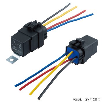 防水型ガードリレー　12V車用/24V車用　４極の画像