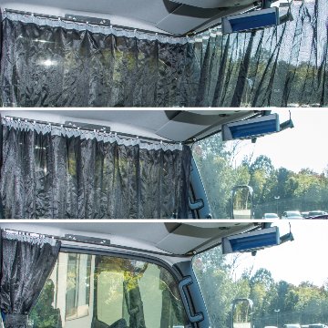 ラウンドカーテンレール　’23エルフ標準ローキャブ車の画像