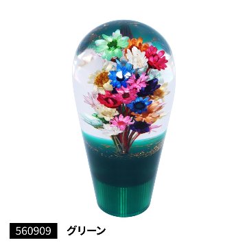 水中花シフトノブ 電球型90L 花増量タイプの画像