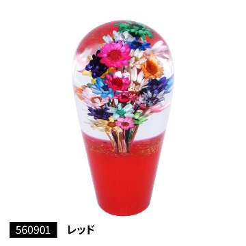 水中花シフトノブ 電球型90L 花増量タイプの画像