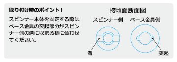 雅オリジナルハンドルスピンナ　ジュエルの画像