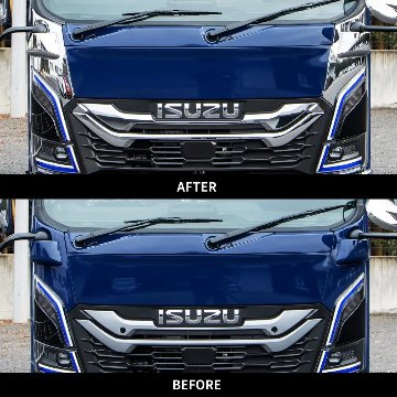 ’23エルフ　コーナーパネル　ローキャブ車の画像