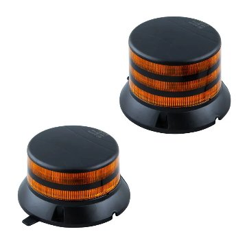 LEDフラッシュライト　アンバー/ブルー　24V/12V共用の画像