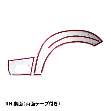 ドアフェンダーパネルセット　 23エルフローキャブ車用　RH/LHの画像