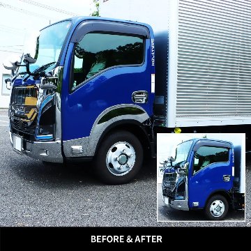 ドアフェンダーパネルセット　 23エルフローキャブ車用　RH/LHの画像