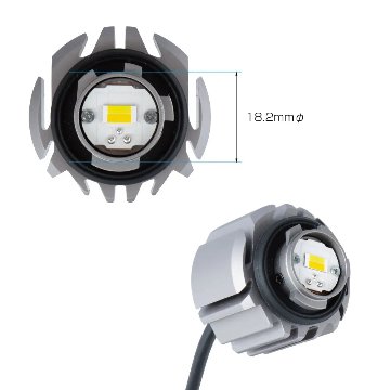 LEDハイパワーフォグランプバルブ　L1B　ホワイト/イエローの画像