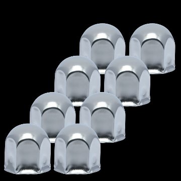 丸型ナットカバー　41ｍｍ　ステンレス/クロームメッキの画像