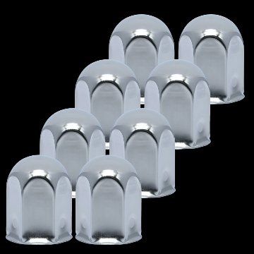 丸型ナットカバー　41ｍｍ　ステンレス/クロームメッキの画像