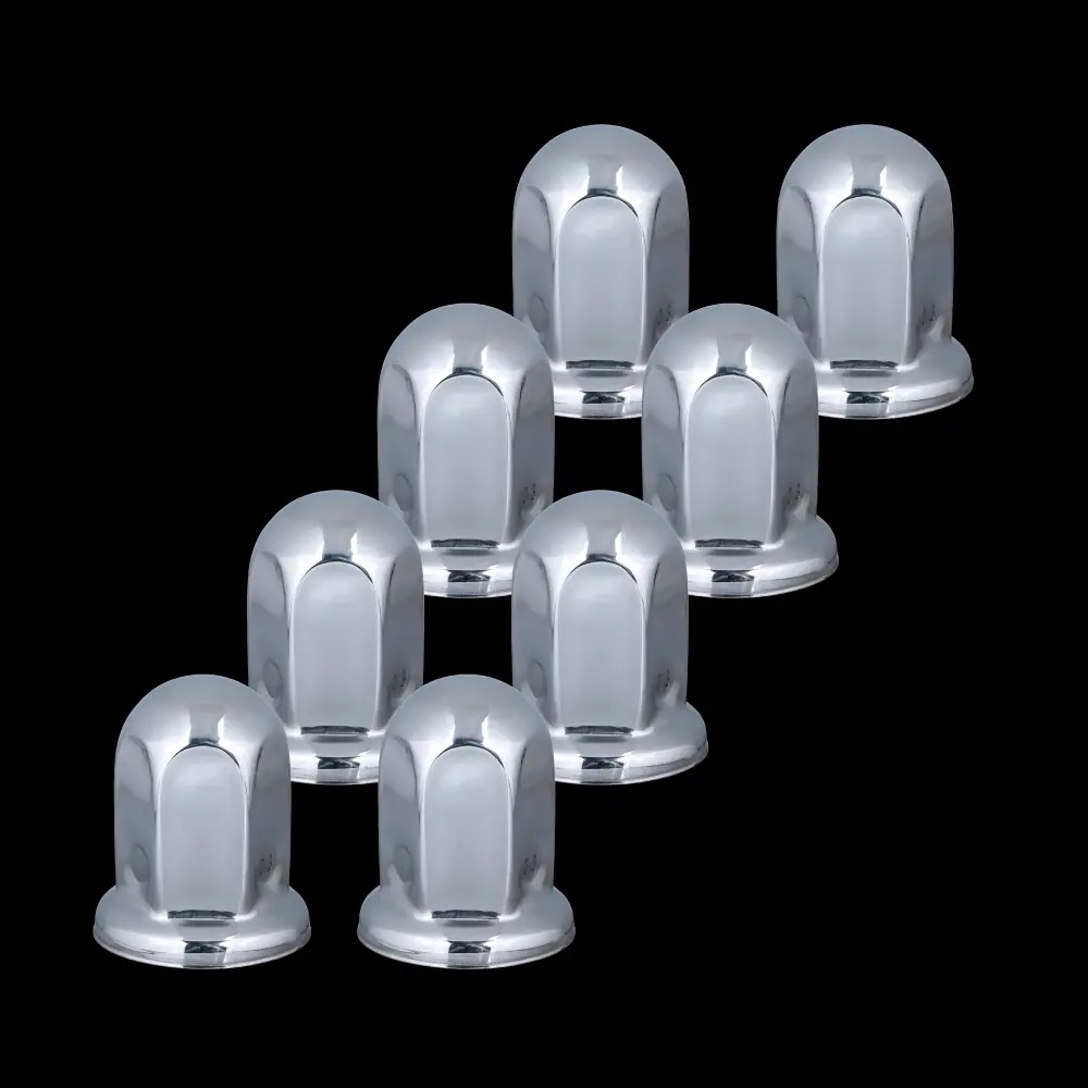 丸型ナットカバー　ISO33ｍｍ　ステンレス/クロームメッキの画像