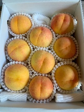 あらかわの桃　つきあかり（7月中下旬以降）2kg箱（訳あり）X2箱セット！　送料込み！数量限定！の画像
