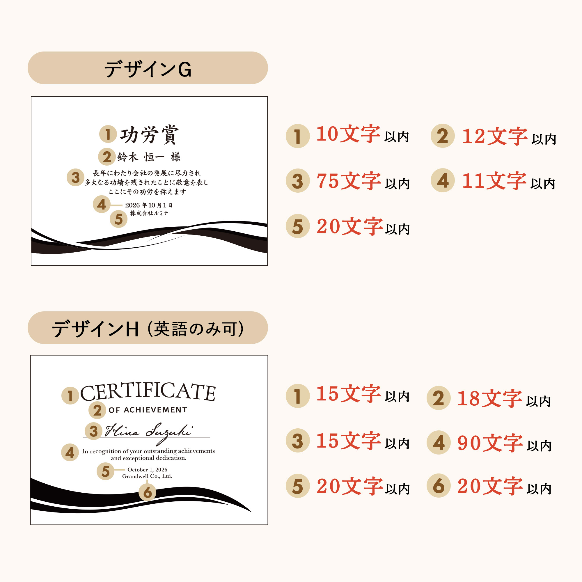 emu -エミュ-｜表彰・周年記念の画像