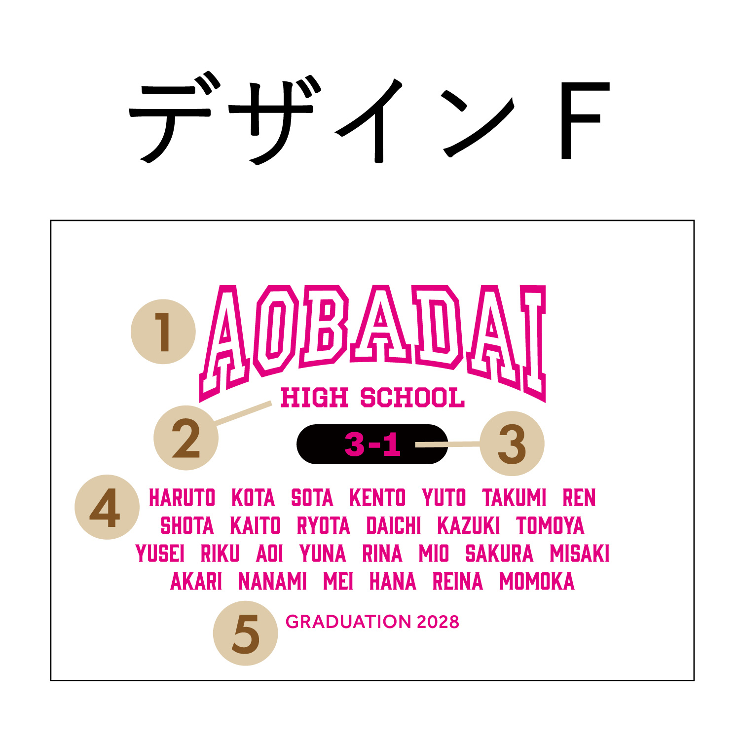 emu -エミュ-｜名簿・クラス・学年記念の画像