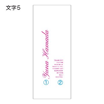 文字5の画像
