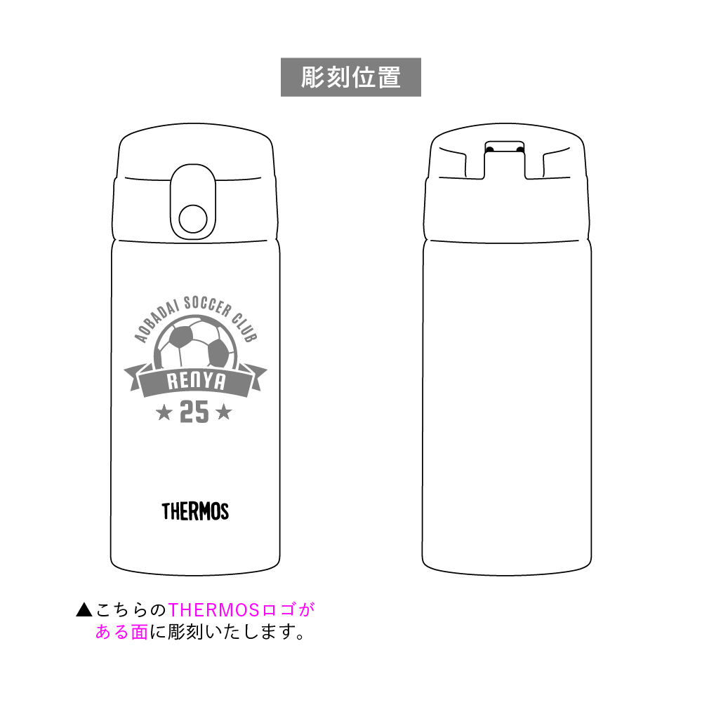 サーモス FKA-350 真空断熱ストローボトルの画像