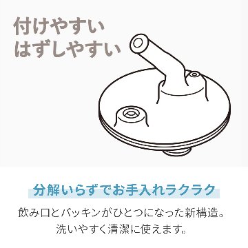 サーモス FKA-350 真空断熱ストローボトルの画像