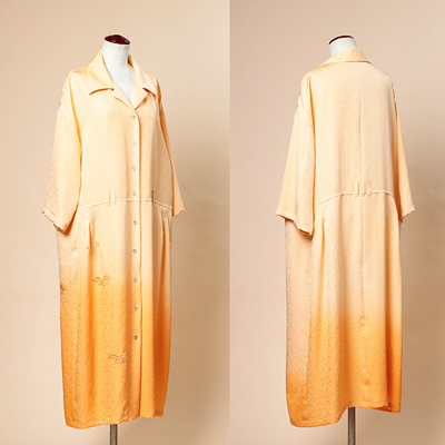 服の型紙_前開きｵｰﾌﾟﾝｶﾗｰﾜﾝﾋﾟｰｽ・袖ｱﾚﾝｼﾞ可の画像