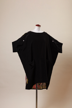 服の型紙_留袖から作るワンピース（裏付き） KP-025画像
