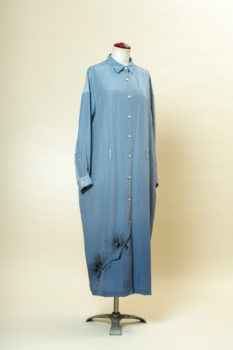 服の型紙_前開き台付ｼｬﾂｶﾗｰﾜﾝﾋﾟｰｽの画像