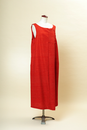 服の型紙_KP-044_前タック・ワンピース（裏なし）の画像