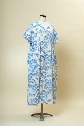 服の型紙_KP-045_2way紐付きワンピース（裏なし）の画像