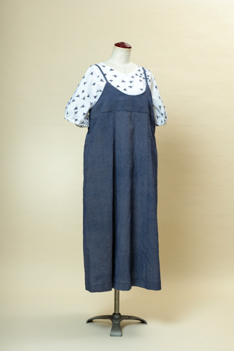 服の型紙_KP-046_キャミソール・ワンピース（裏なし）の画像