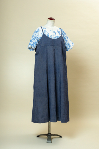 服の型紙_KP-046_キャミソール・ワンピース（裏なし）の画像