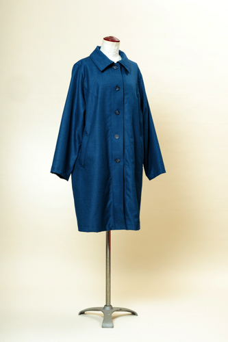 服の型紙_衿付きコート（裏付き）の画像