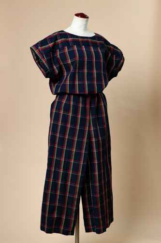 服の型紙_KP-029_オールインワン・ワンピース（裏なし）の画像