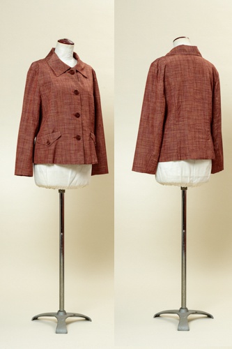 服の型紙_衿つきジャケット KD-098A_B(裏付き、ポケット無し)の画像