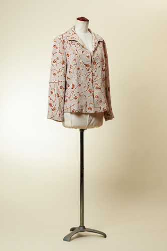 服の型紙_衿つきジャケット KD-098A_B(裏付き、ポケット無し)の画像