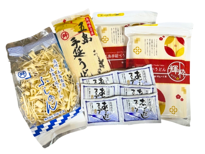 【送料無料】五島手延うどん・お歳暮ギフト詰合せセット｜お歳暮好適品　画像