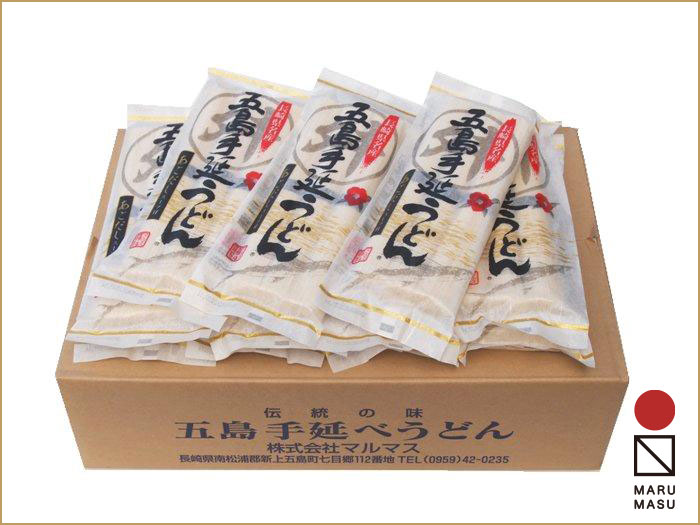 ３束五島うどんスープ付（麺80ｇ×3・スープ10ｇ×3）30袋詰合せ｜ボリュームたっぷりの贈答好適品・産地直送画像