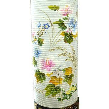 紙張 8寸 彩美 住吉提灯  電気コード式 【送料無料】の画像