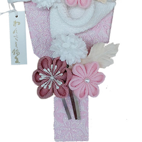 つまみ細工羽子板飾り