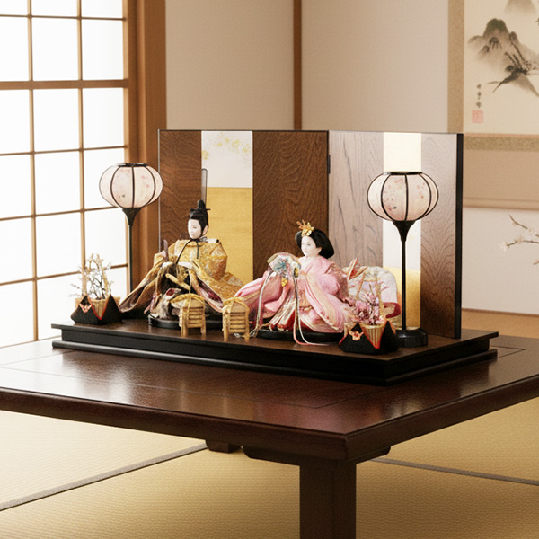 雛人形親王飾り